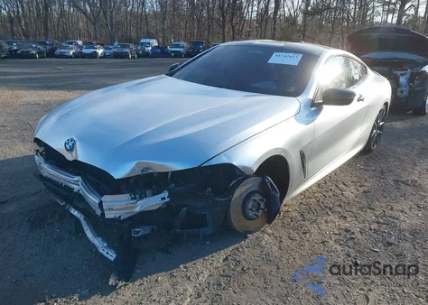 2019 BMW M850I xDrive из США, поврежденный, VIN WBABC4C54KBU95810